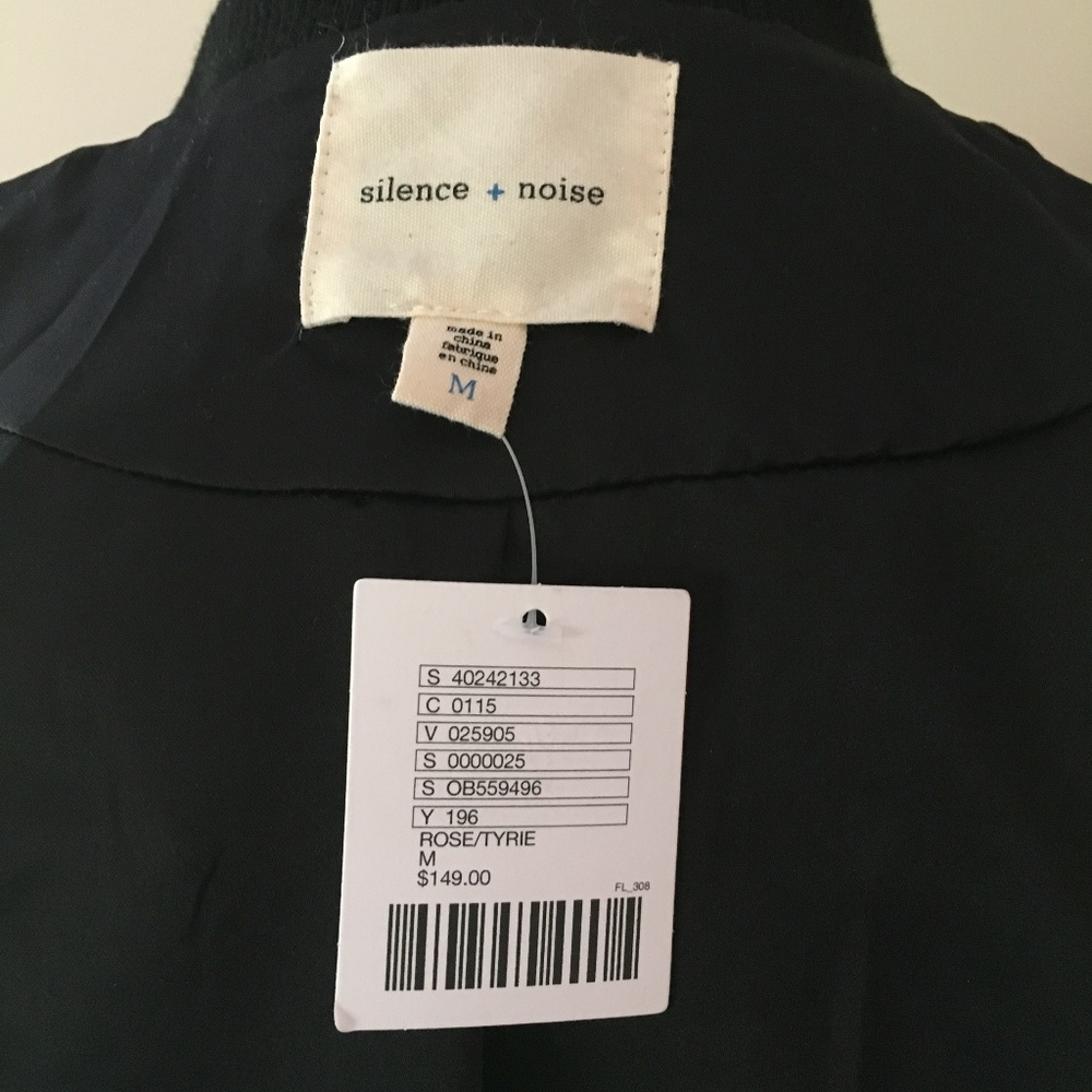 NWT Urban Outfitters Sequined Bomber Jacket - Picture 5 of 7